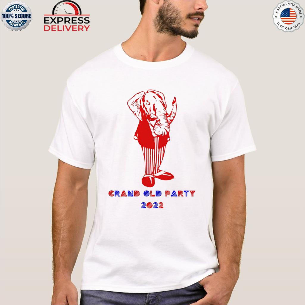 Elephant grand old party 2022 stars shirt