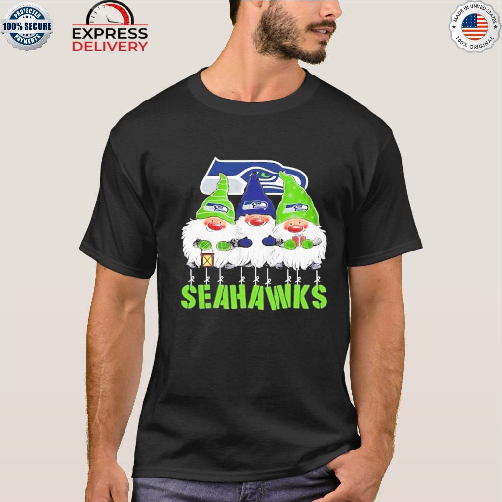 Gnomies seattle seahawks Christmas 2022 sweater