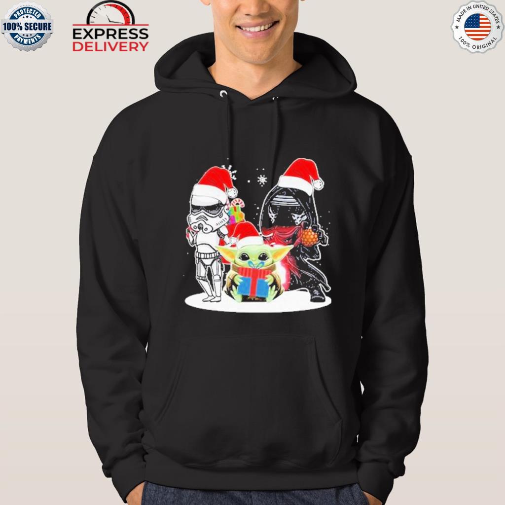 Official Santa Star Wars Houston Astros Merry Christmas Sweatshirt, hoodie,  sweater, long sleeve and tank top