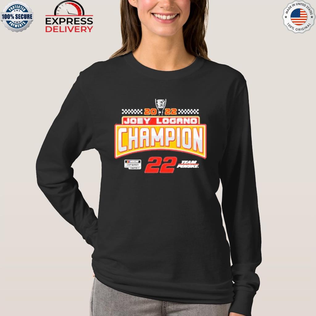 2022 Joey Logano NASCAR Cup Series Championship Long Sleeve T