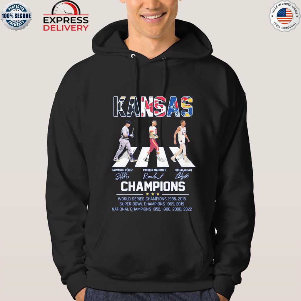 Official kansas Chiefs City Patrick Mahomes And City Royals Perez City Of  Champions T Shirt, hoodie, sweater, long sleeve and tank top