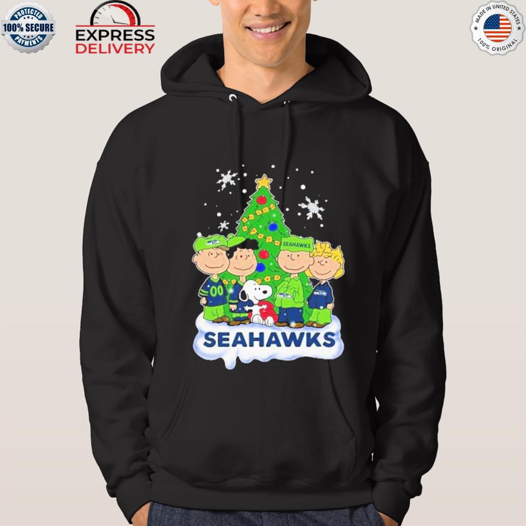 Snoopy The Peanuts Seattle Seahawks Christmas Sweater