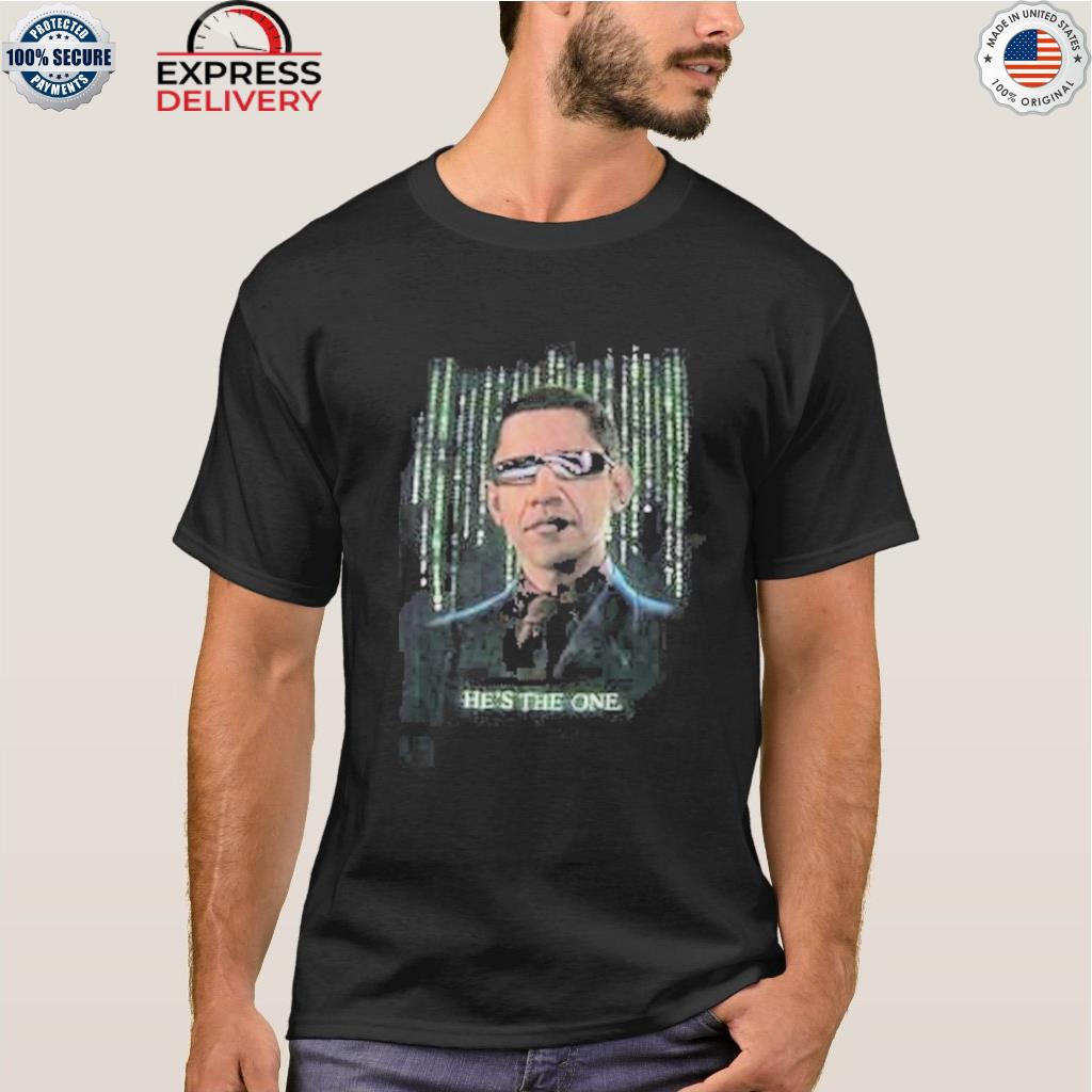 Tatum's barack obama matrix shirt