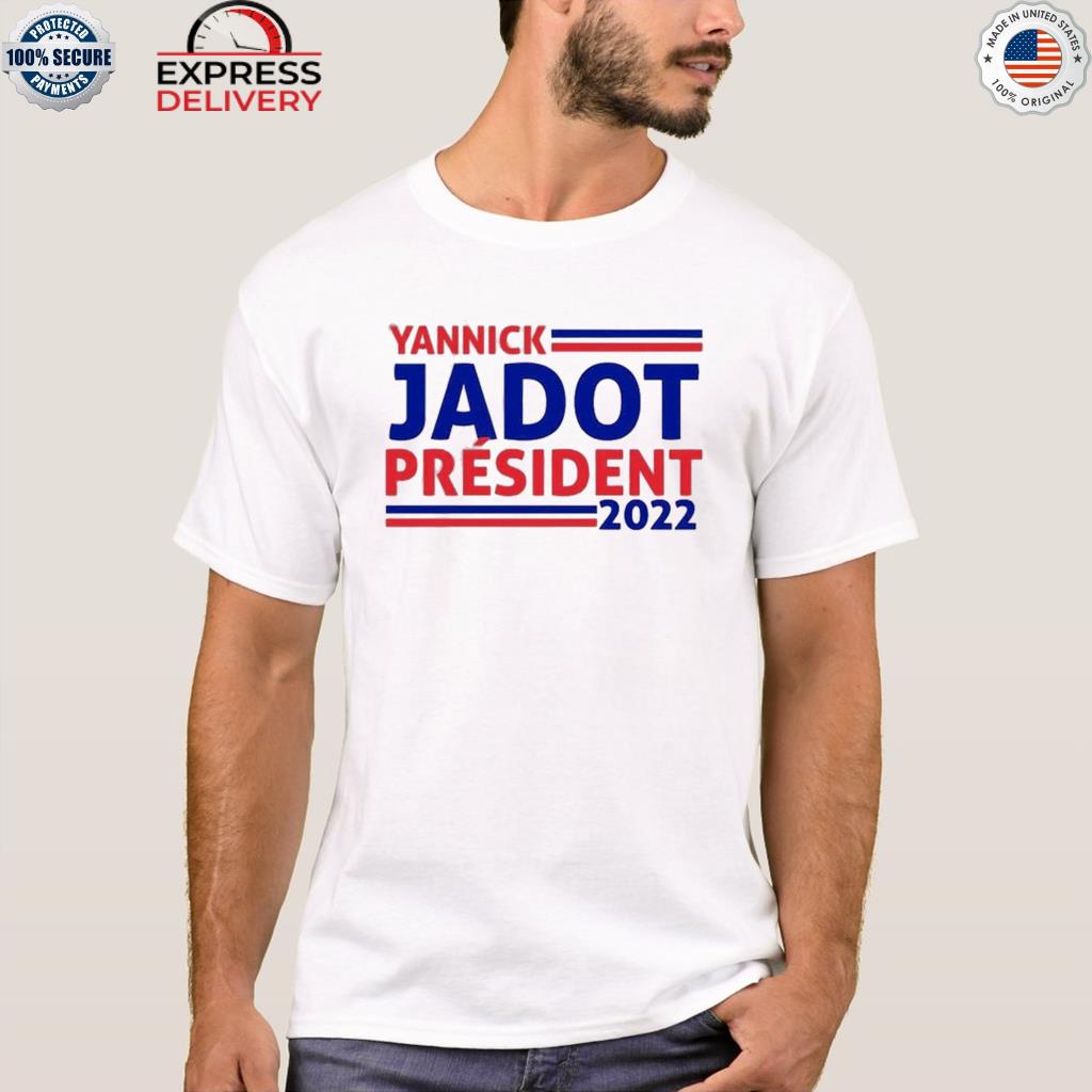 Yannick jadot presidential elections 2022 shirt