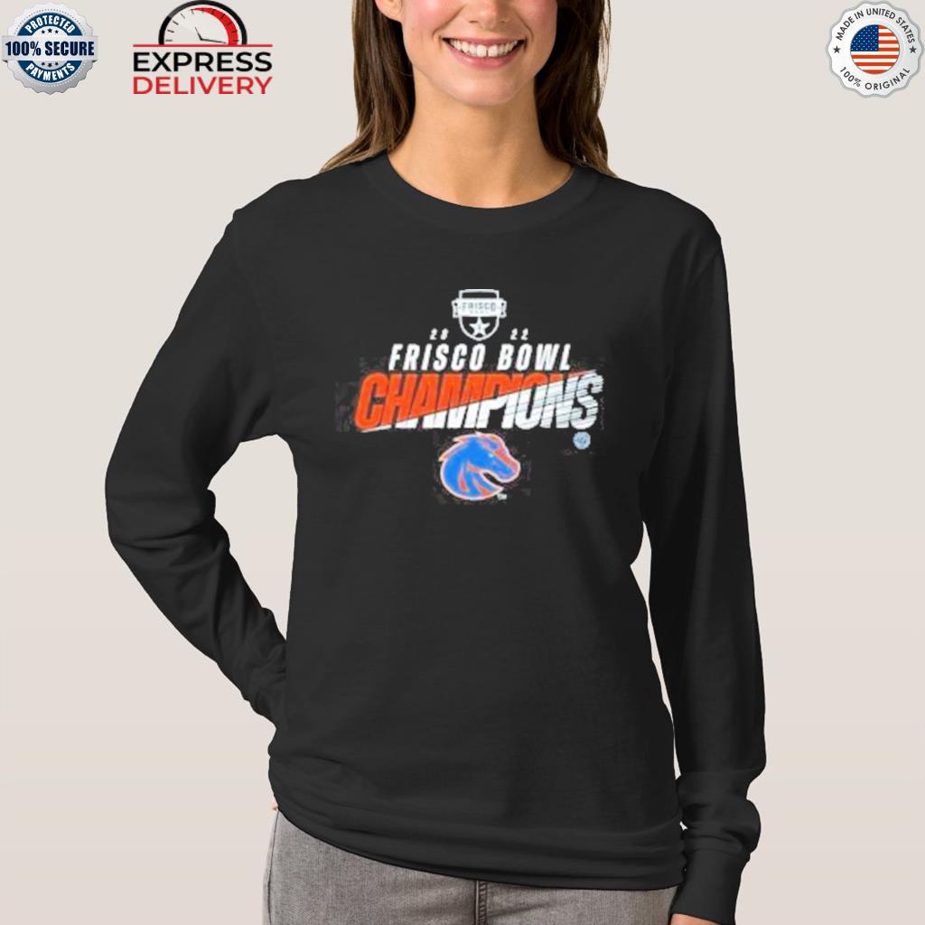 Champion Royal Boise State Broncos High Motor Long Sleeve T-Shirt