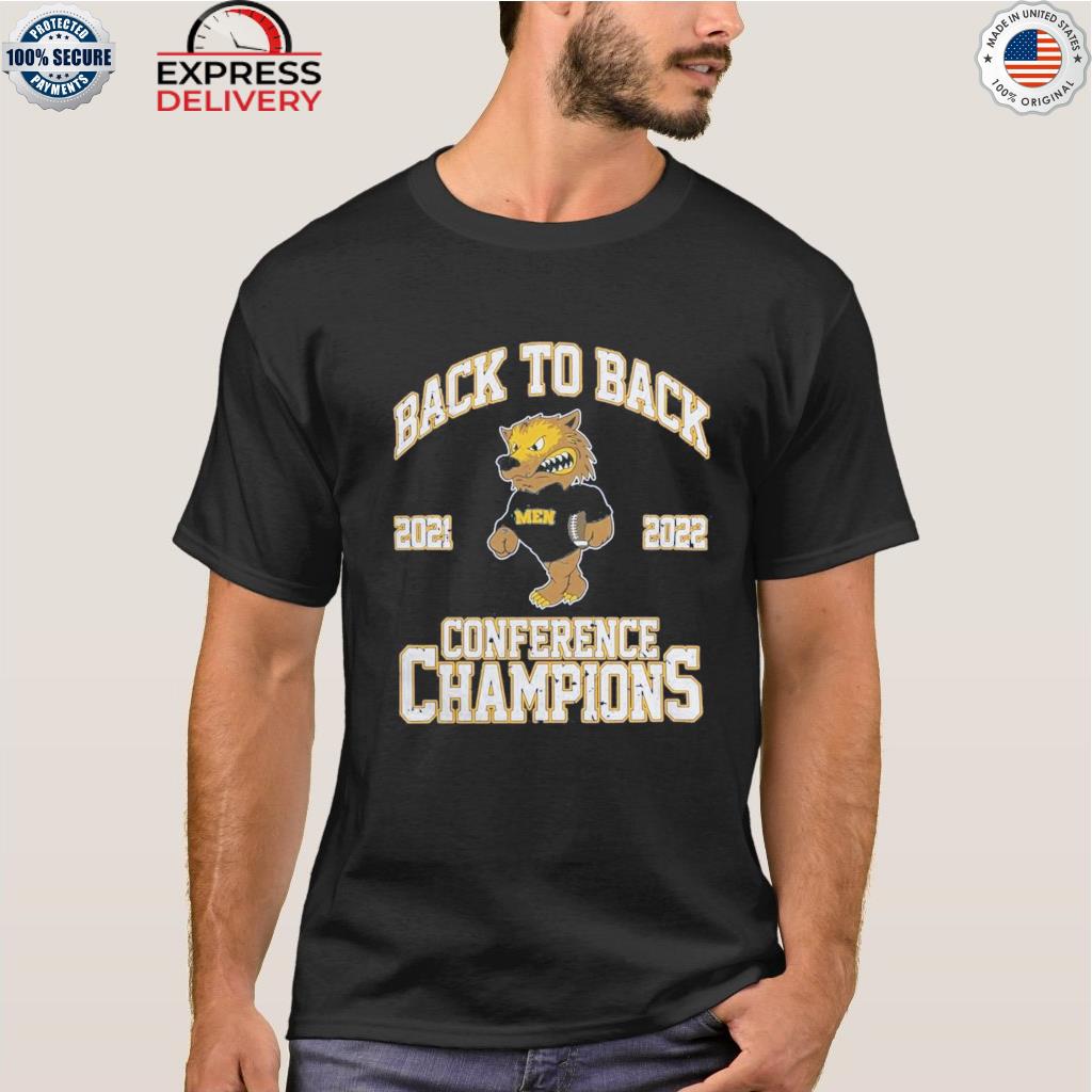 Back to back conference champions shirt