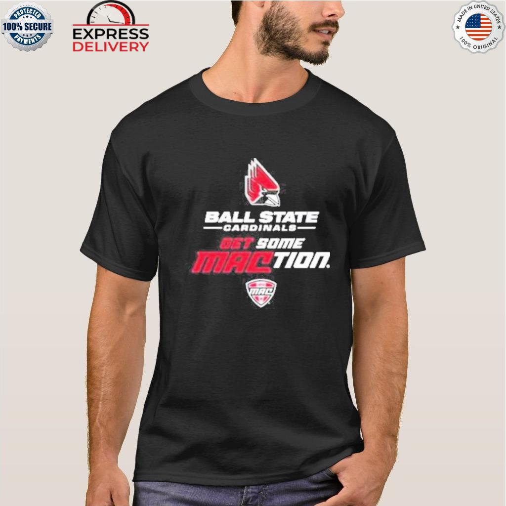 Ball state university cardinals maction shirt