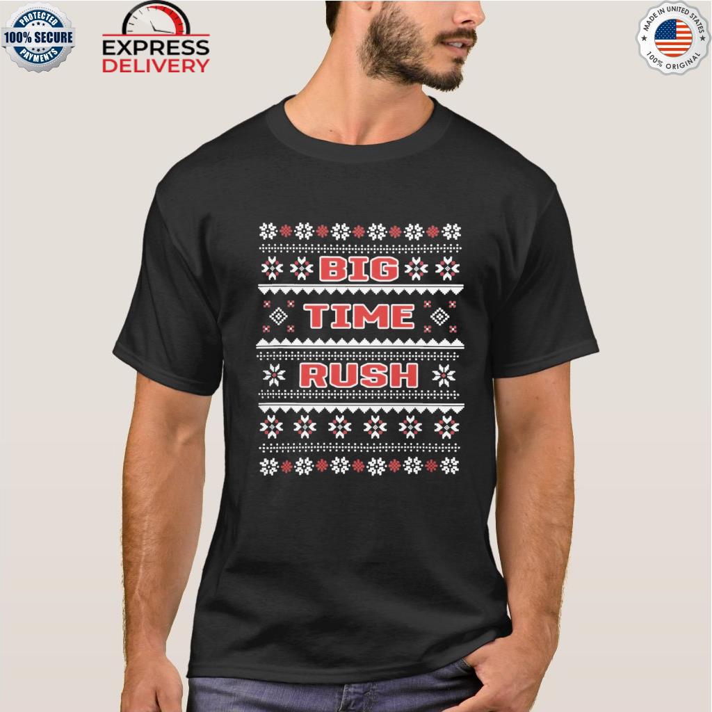 Big time rush holiday ugly Christmas sweater