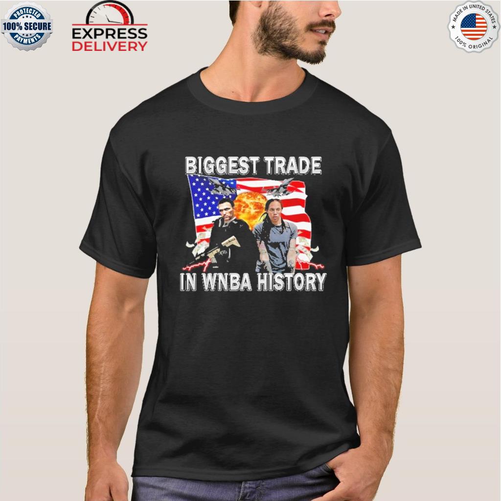 Biggest trade in wnba history American flag shirt