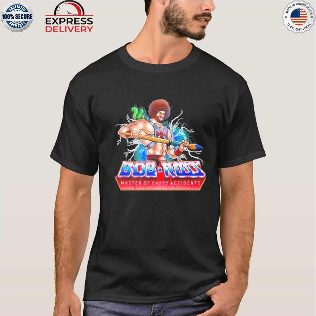 Bob ross master of happy accidents shirt