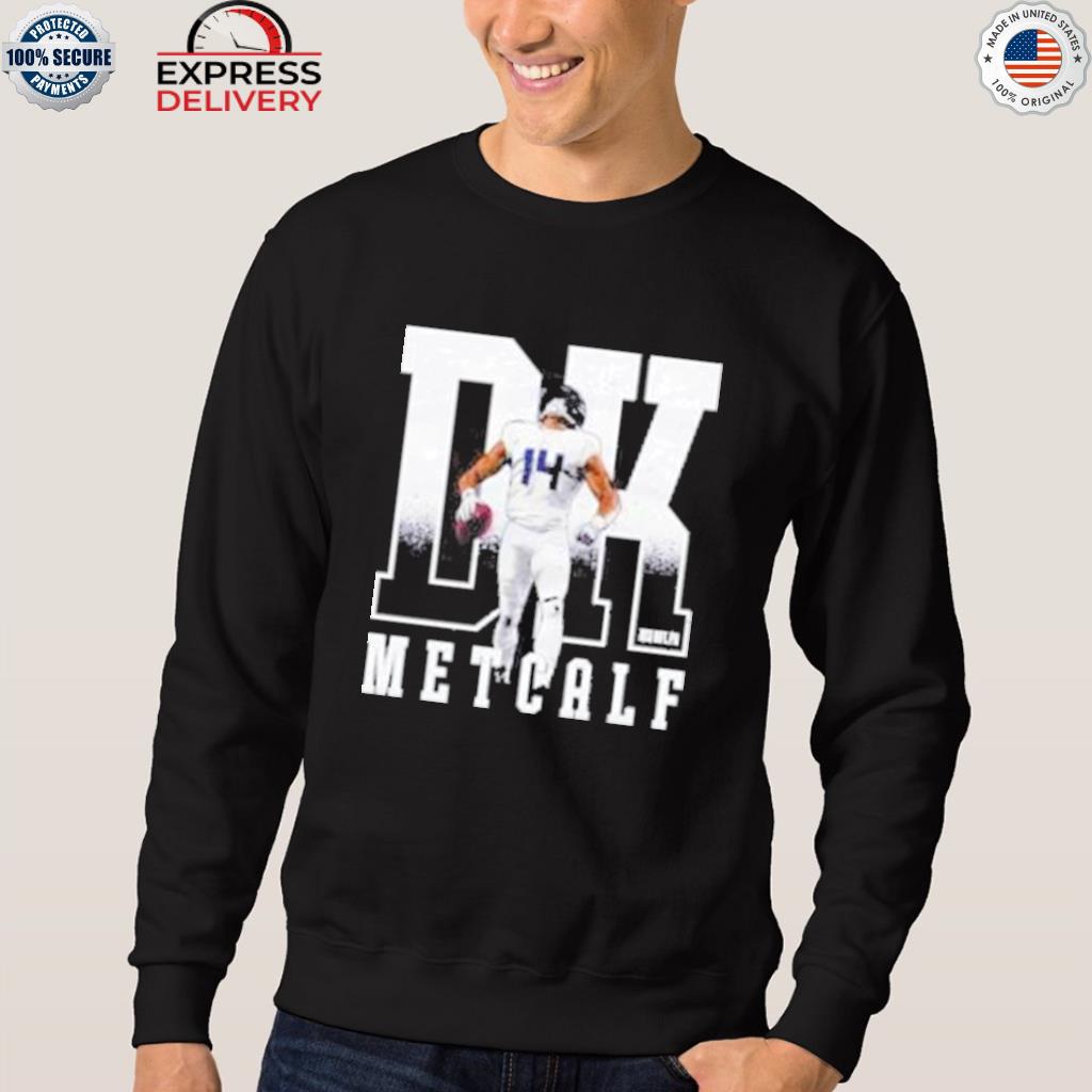 D.K. Metcalf Men's Long Sleeve T-Shirt, Seattle Football Men's Long Sleeve  T-Shirt