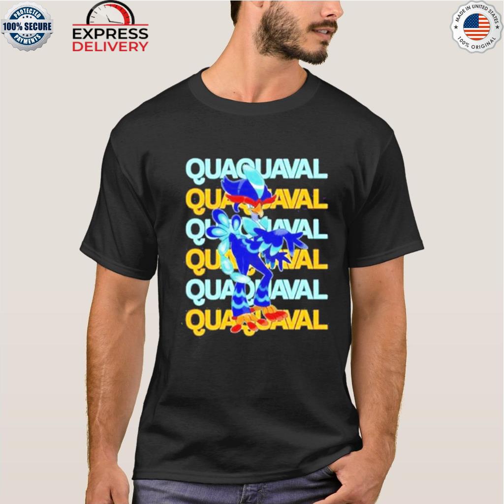 Festival duck pokemon design quaquaval shirt