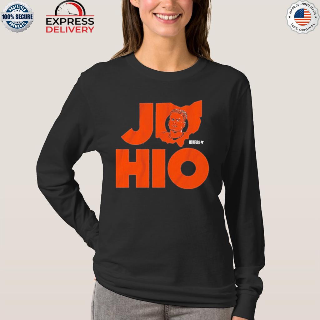 Joe Burrow Jo-Hio funny T-shirt, hoodie, sweater, long sleeve and tank top