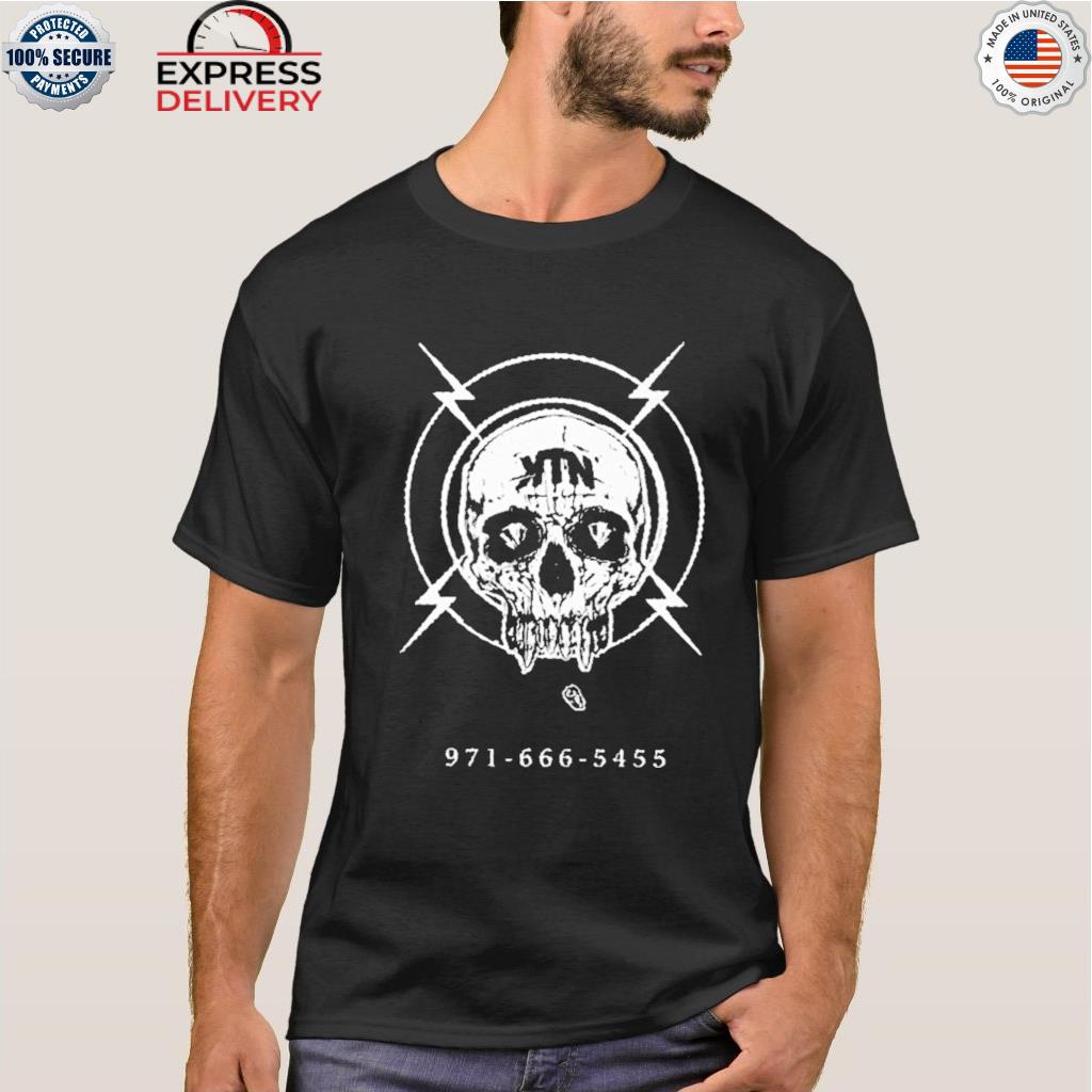 Kill the noise noise.fm skull shirt