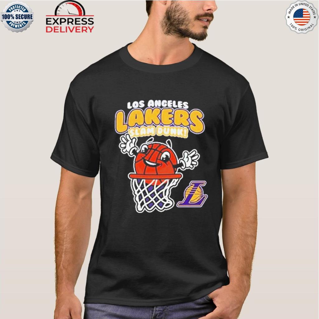 Los angeles lakers infant happy dunk shirt