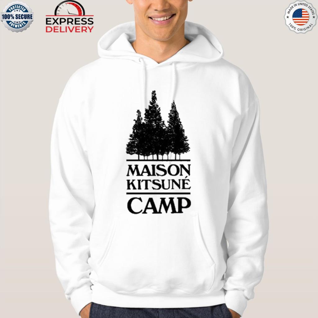Maison kitsune camp shirt