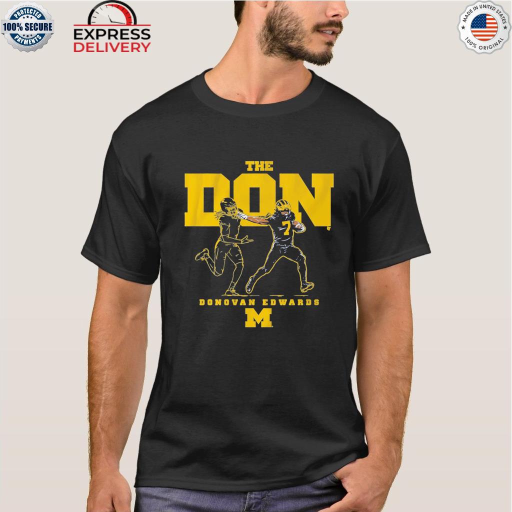 Michigan football donovan edwards the don shirt