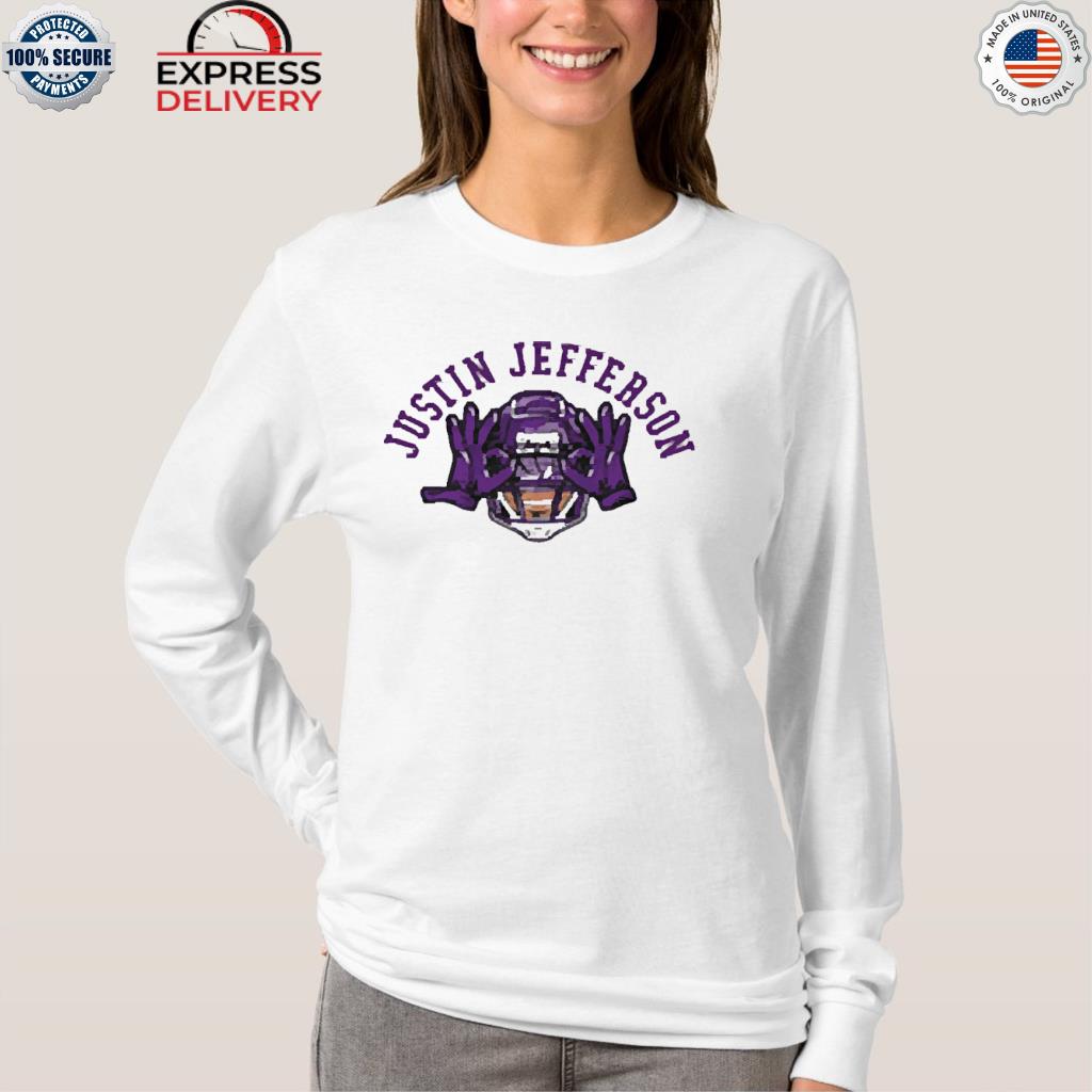 Justin Jefferson Griddy Shirt Womens Vikings Shirt Minnesota