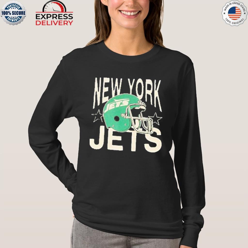 New York Jets Sweatshirt Men 2XL Gray Long Sleeve Crew Neck NFL