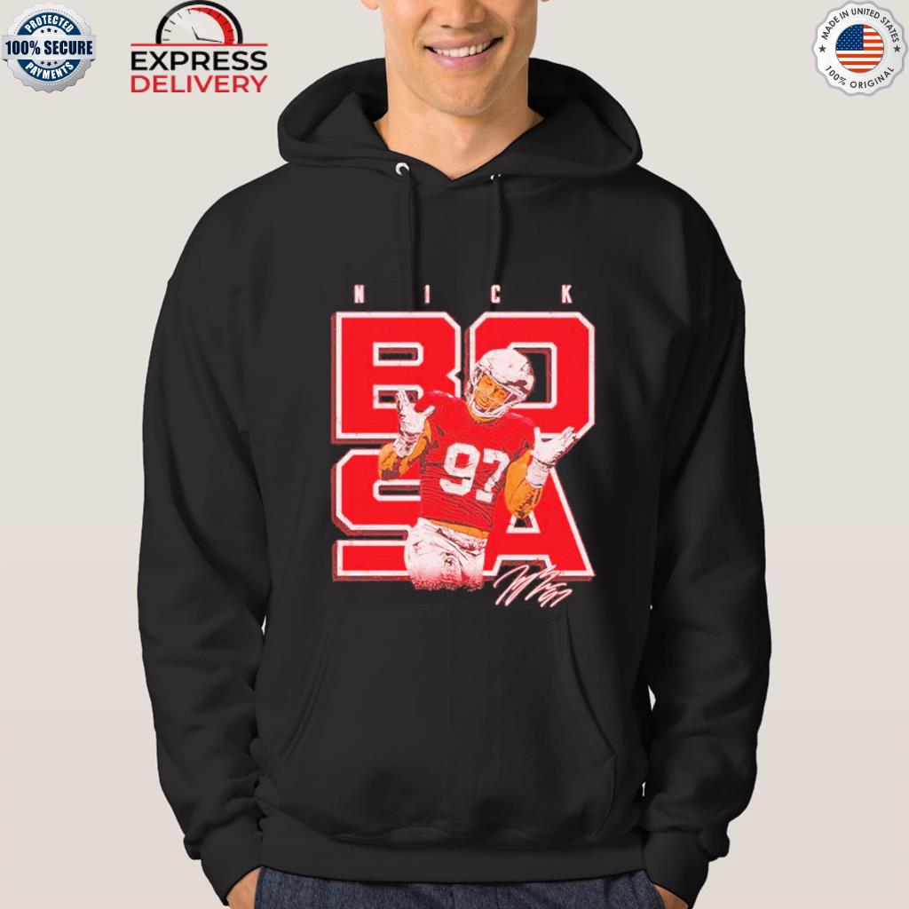 Nick Bosa San Francisco 49ers signature shirt, hoodie, sweater, long sleeve  and tank top