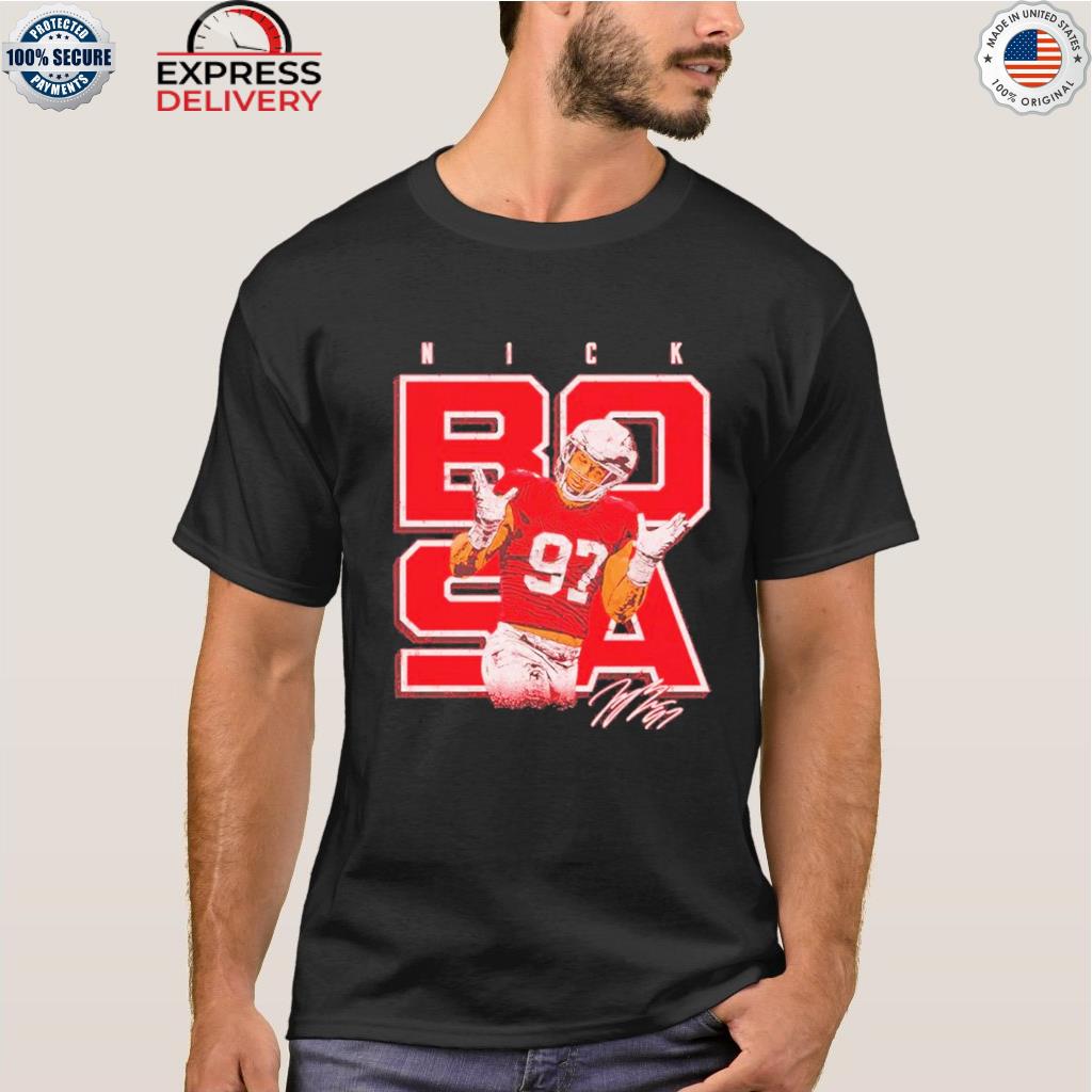 Nick Bosa San Francisco 49ers Shrugs Shirt, hoodie, sweater, long