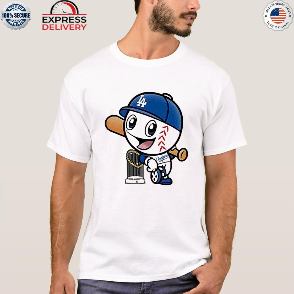 Official mr Dodger World Series trophy LA Dodger T-shirt, hoodie