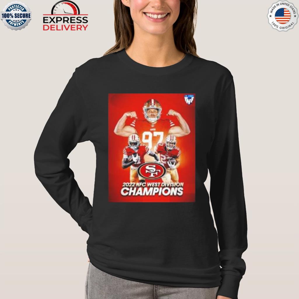 San Francisco 49ers 2022 NFC west division champions shirt, hoodie,  sweater, long sleeve and tank top