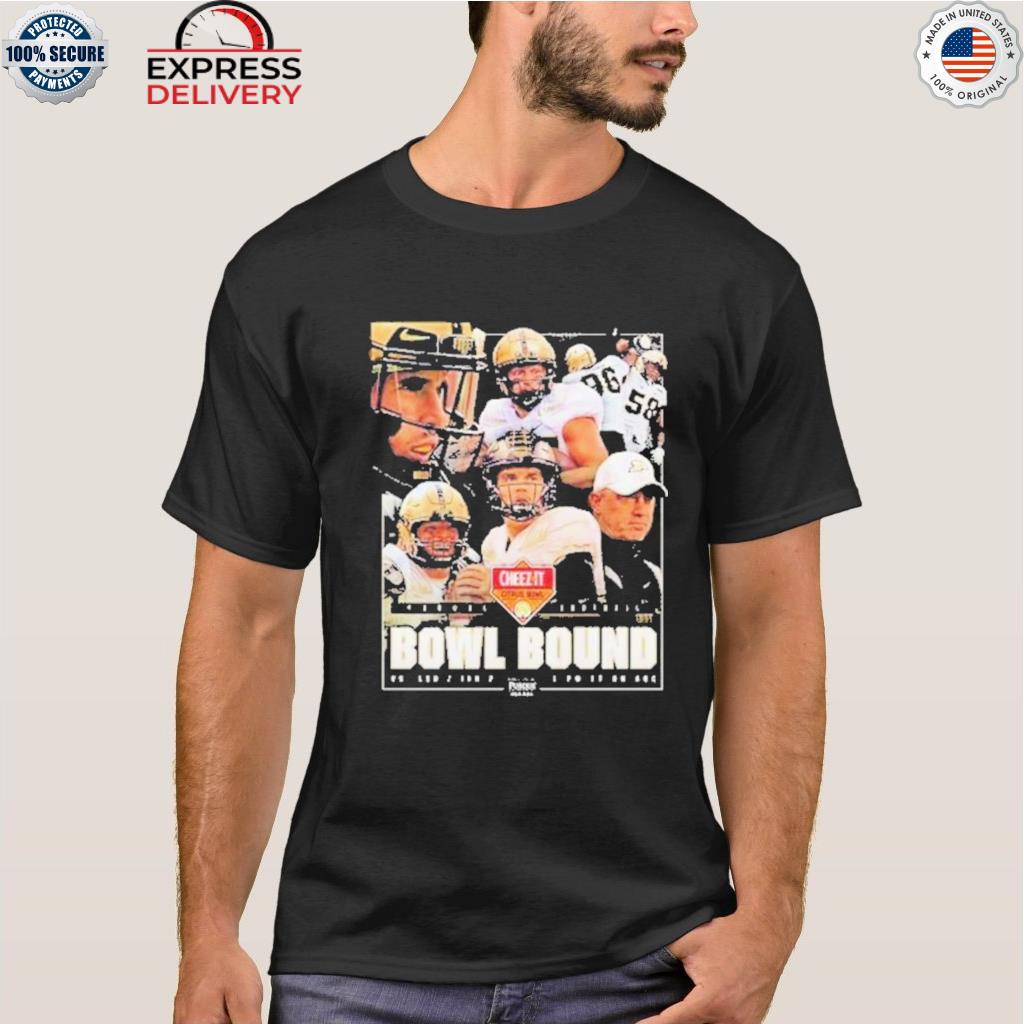 Purdue boilermakers football bowl bound cheez-it citrus shirt