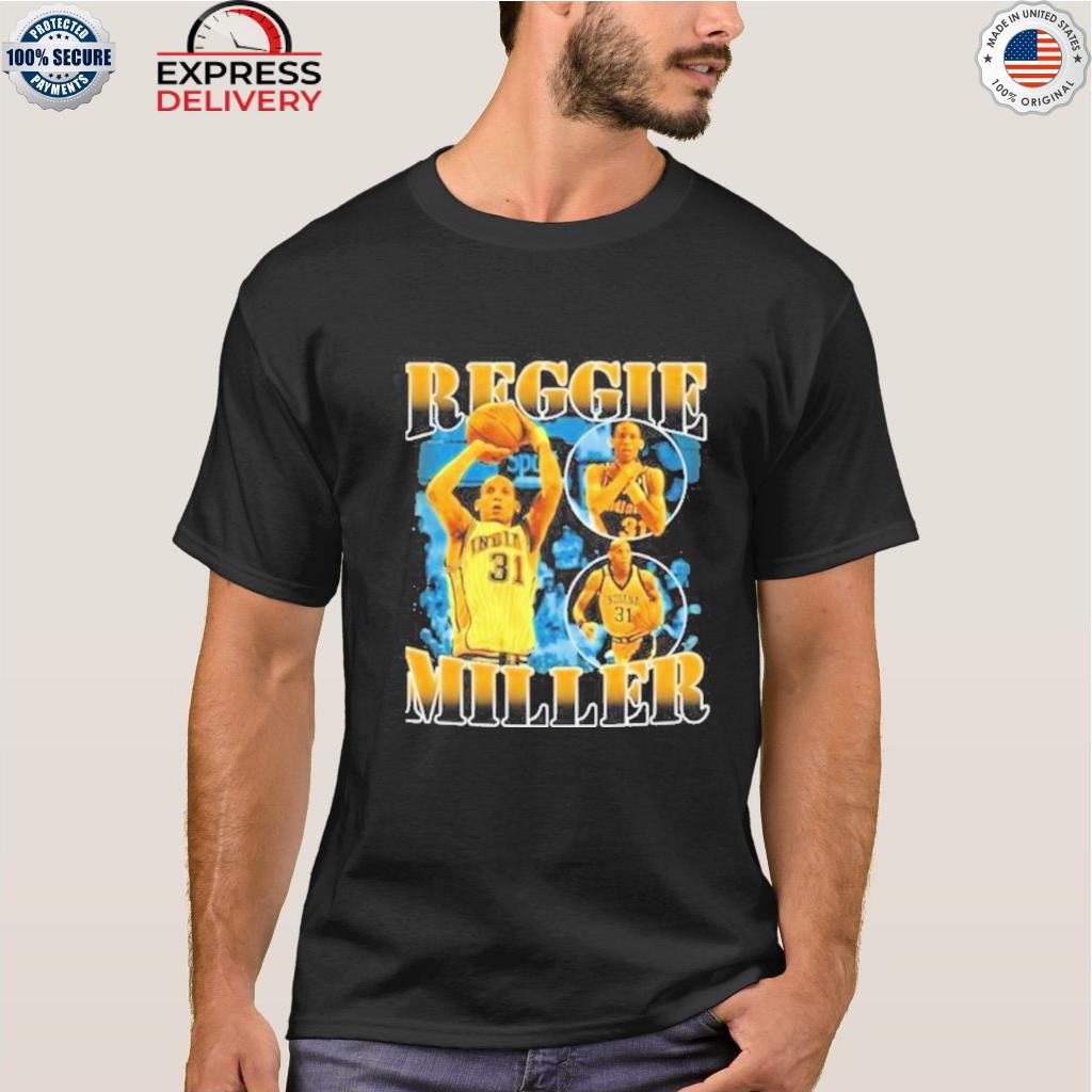 Reggie miller choke basketball vintage 90s 80s shirt