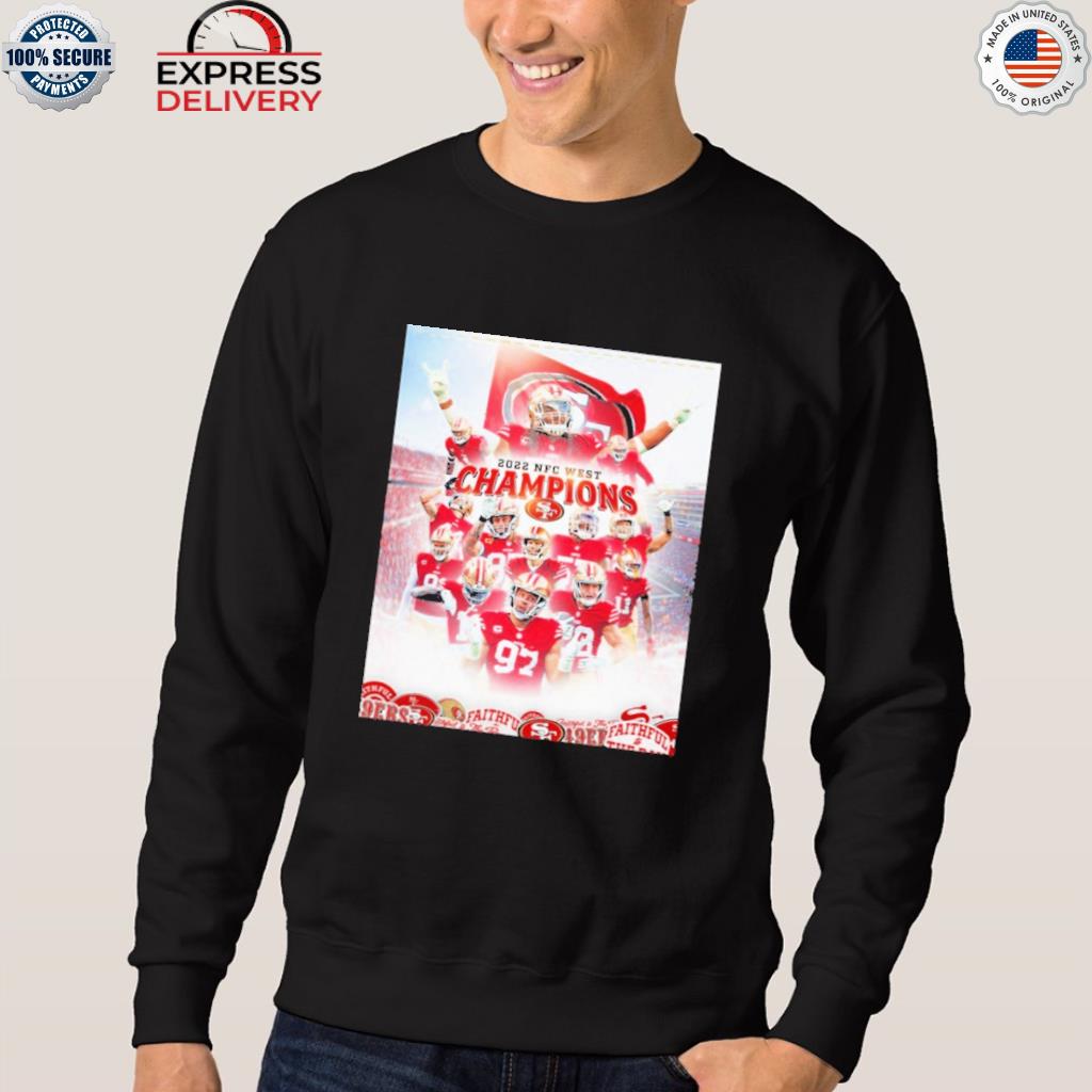 Premium san Francisco 49ers 2022 NFC west champions shirt, hoodie, sweater,  long sleeve and tank top