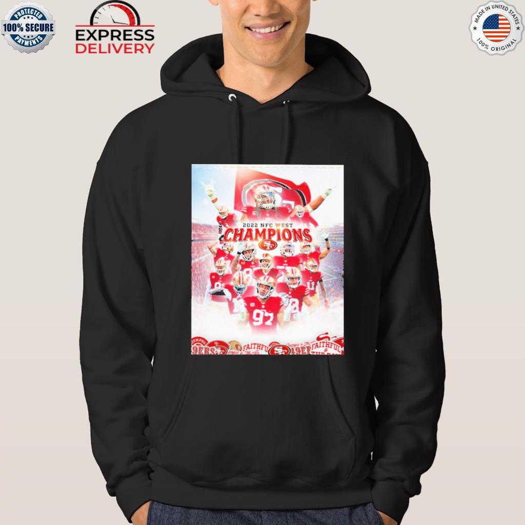 San Francisco 49ers 2022 NFC west champions shirt, hoodie, sweater, long  sleeve and tank top