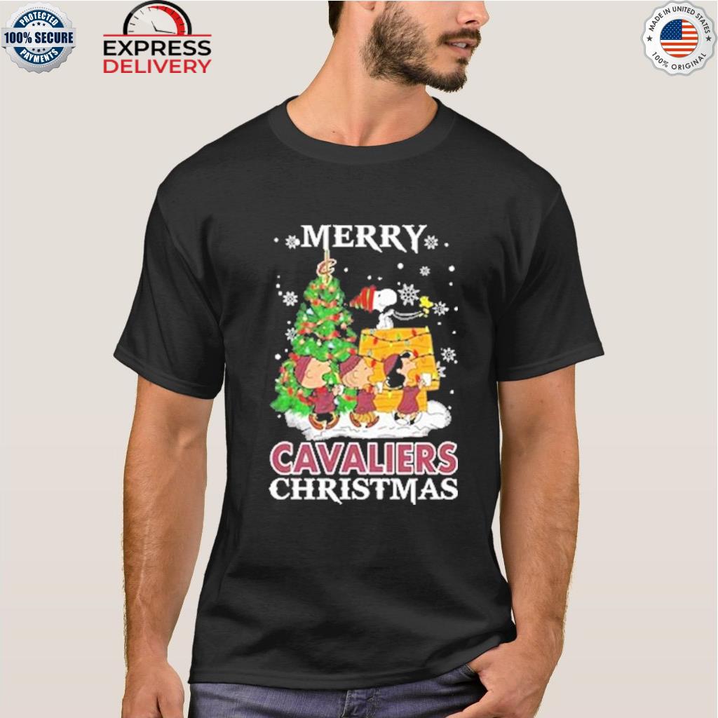Snoopy and friends cleveland cavaliers merry Christmas sweater
