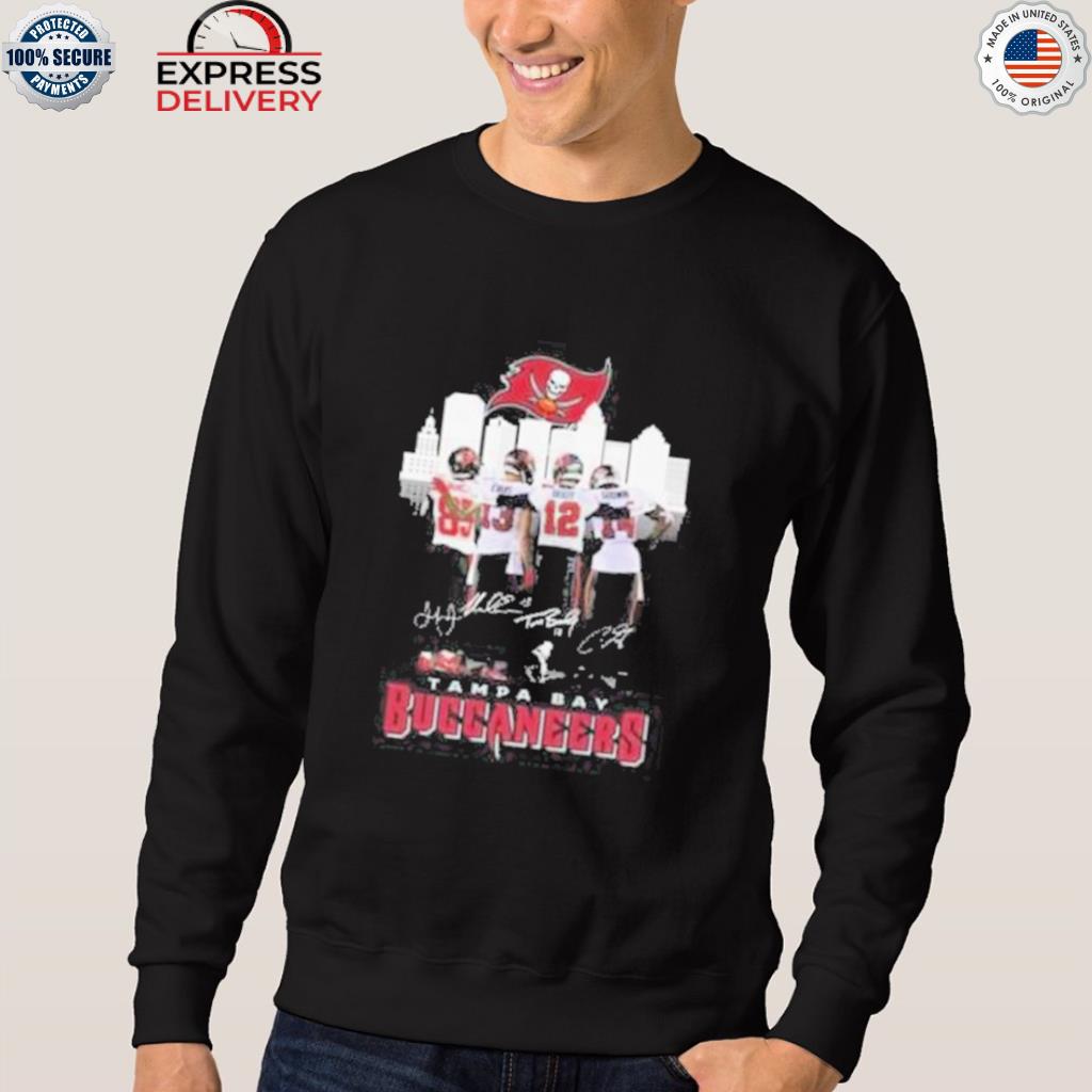 Tampa Bay Buccaneers city Jones Evan Brandy and Goodwin signatures shirt,  hoodie, sweater, long sleeve and tank top