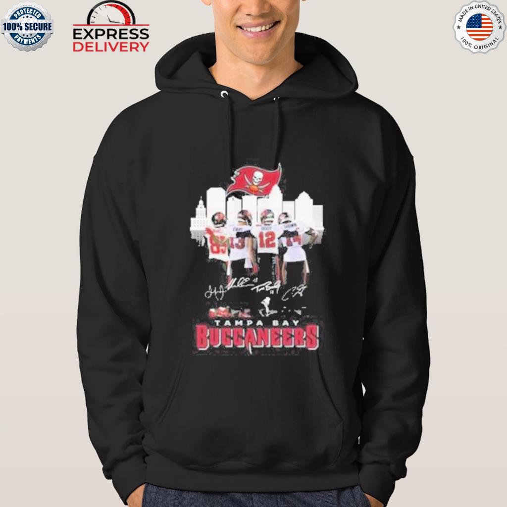 Tampa Bay Buccaneers city Jones Evan Brandy and Goodwin signatures shirt,  hoodie, sweater, long sleeve and tank top