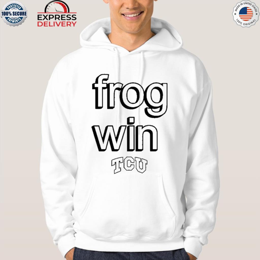 Tcu football frog win shirt