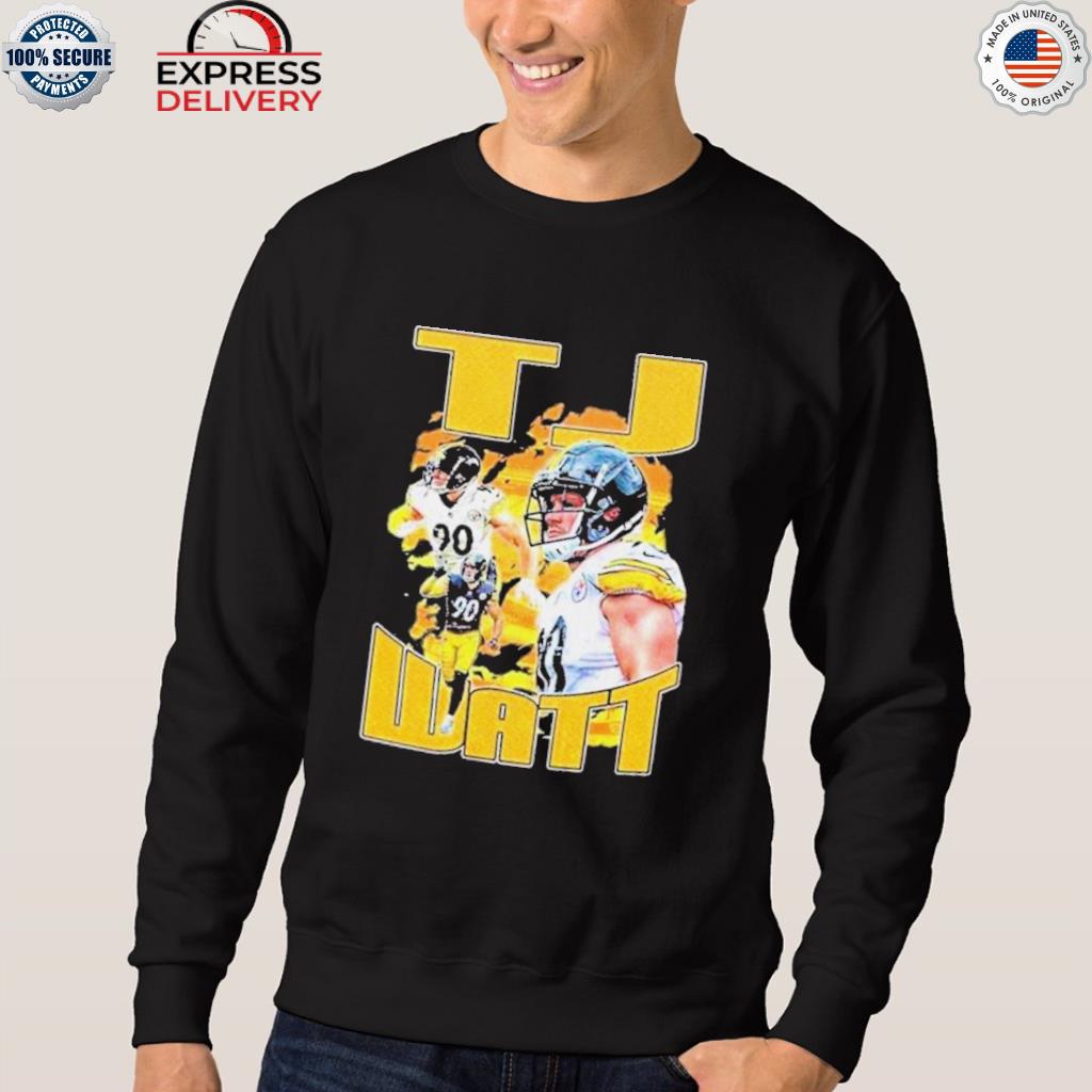 TJ Watt Vintage Pittsburgh Steelers Shirt, hoodie, sweater, long sleeve and  tank top