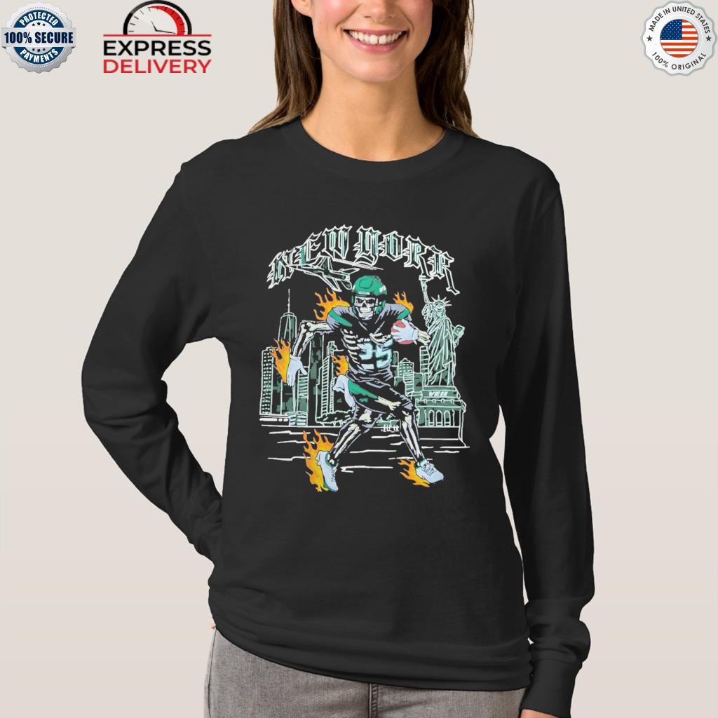 New York J Football Skeleton - Unisex t-shirt – Modern Vintage Apparel