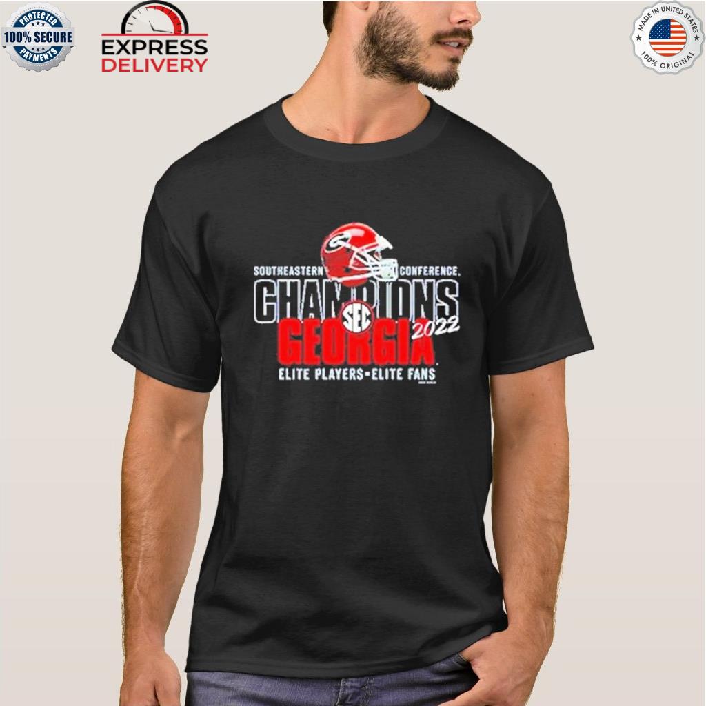 Uga sec champions helmet 2022 shirt