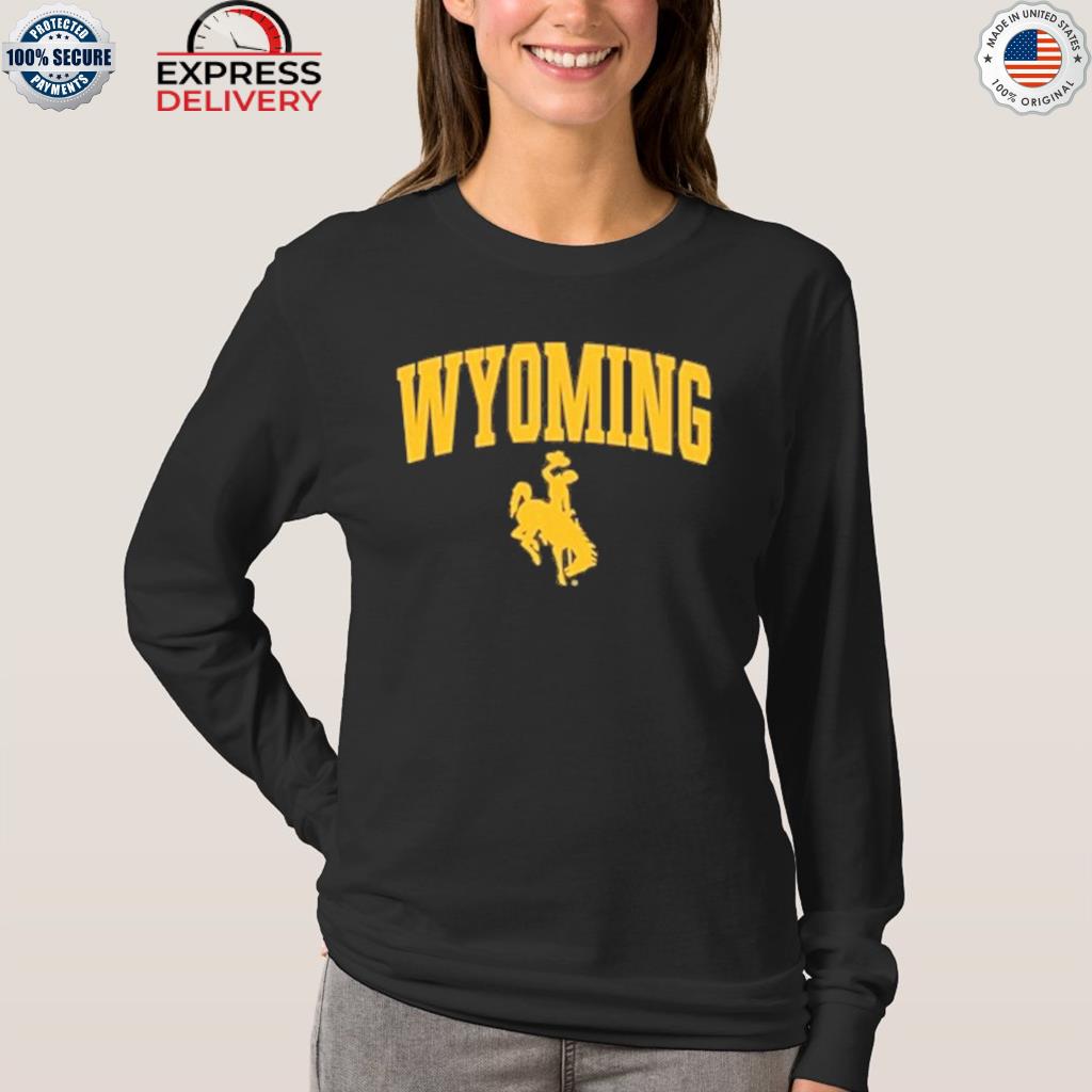 Men's Brown Wyoming Cowboys Long Sleeve Hoodie T-Shirt