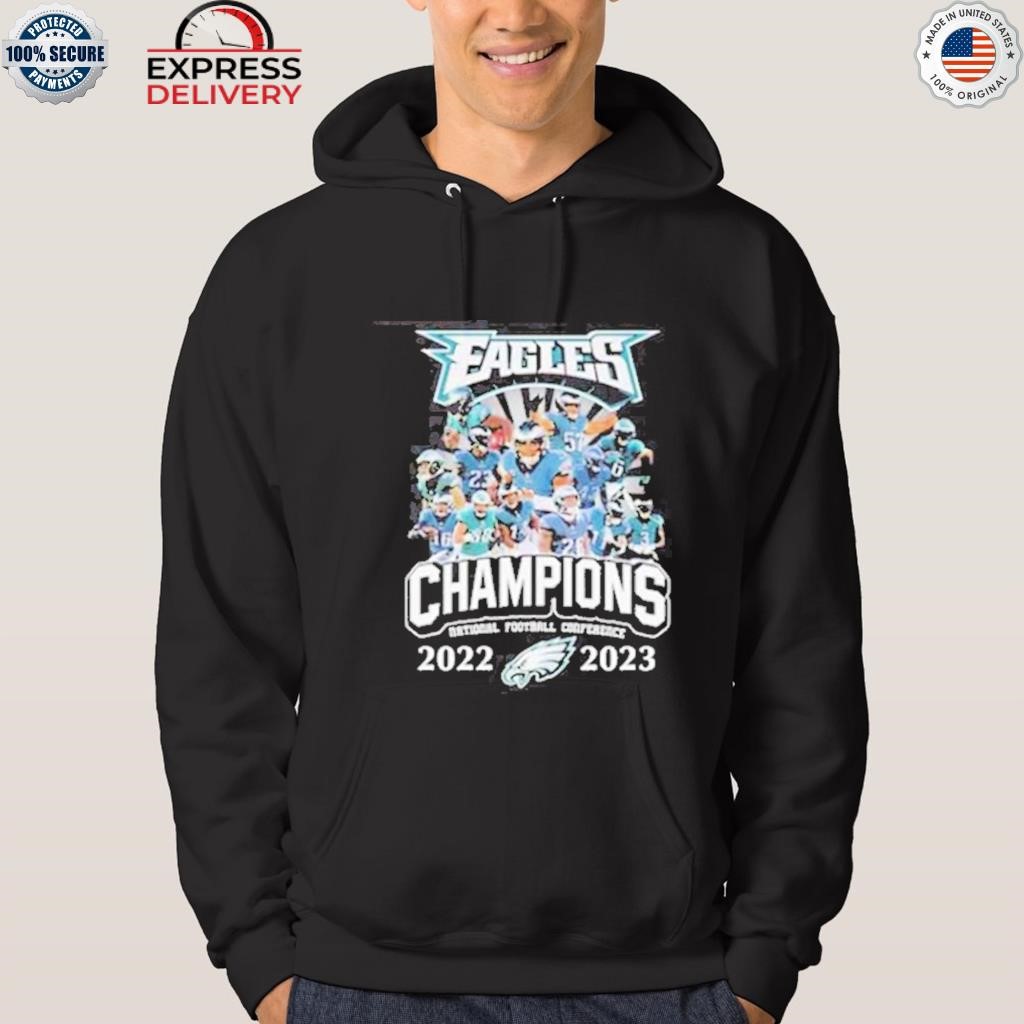 2022-2023 nfc champions philadelphia eagles team shirt, hoodie, sweater,  long sleeve and tank top