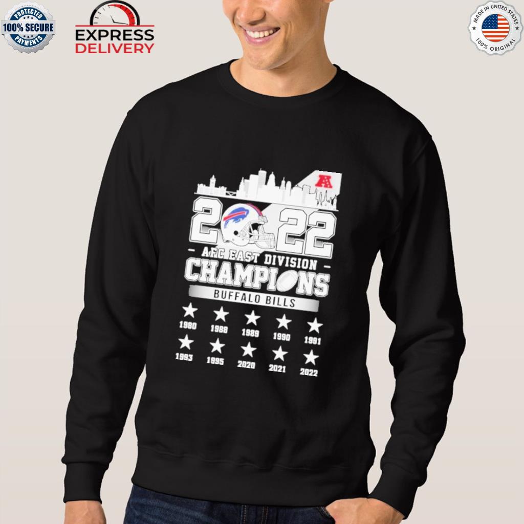 Buffalo Bills 2022 AFC East Division Champions shirt, hoodie, sweater, long  sleeve and tank top