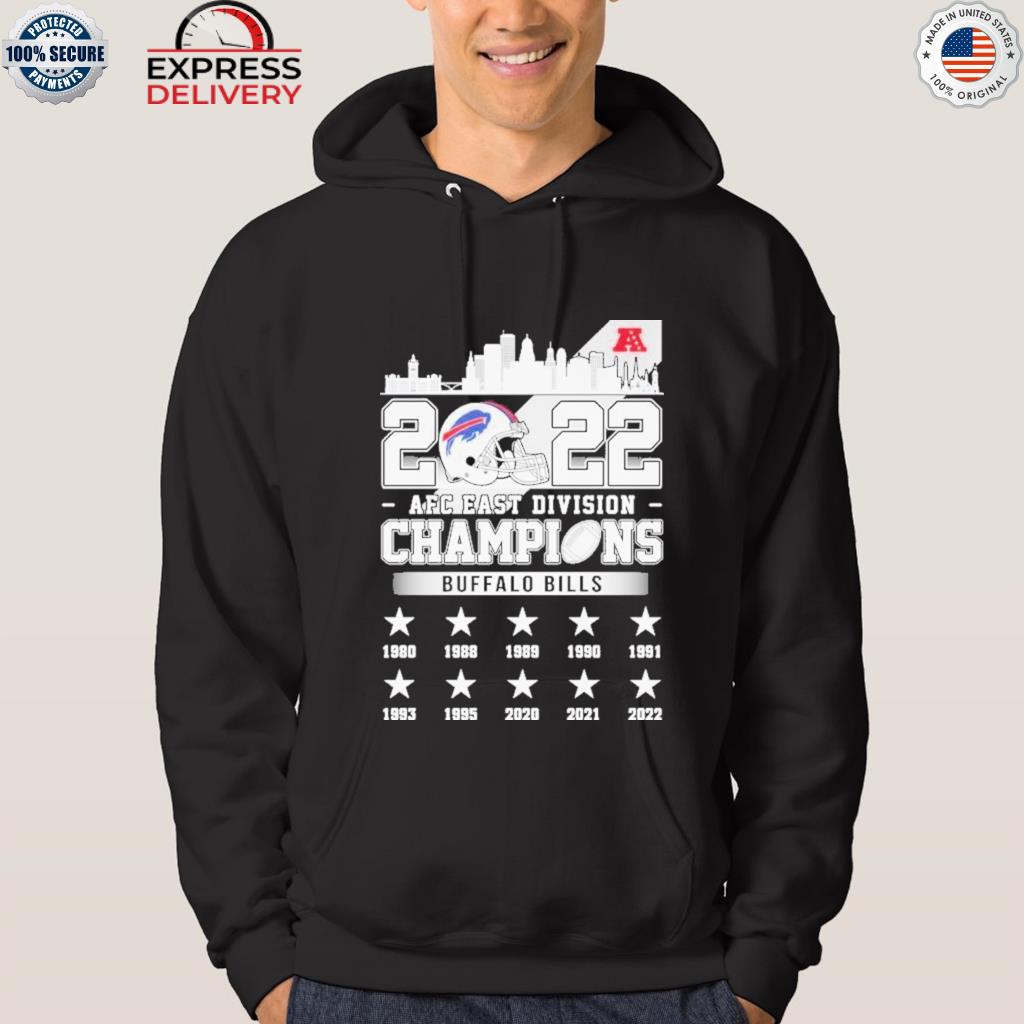 Buffalo Bills City 2021-2022 AFC East Division Champions shirt, hoodie,  sweater, long sleeve and tank top