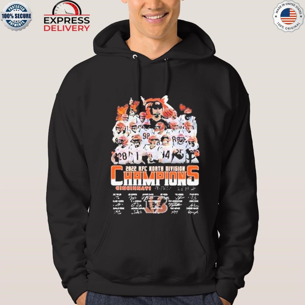 Cincinnati Bengals 2022 AFC North Division Champions Logo Shirt