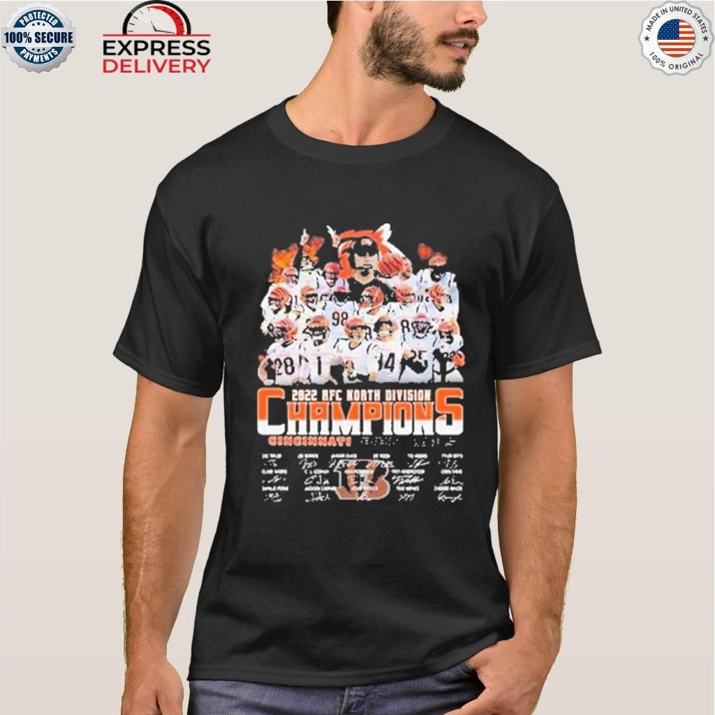 Cincinnati Bengals AFC North Division Champions shirt, hoodie, sweater,  long sleeve and tank top