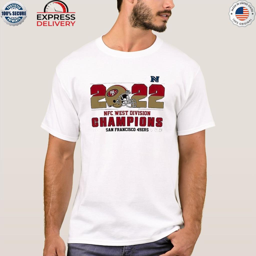 2022 nfc west division champions san francisco 49ers shirt, hoodie,  sweater, long sleeve and tank top