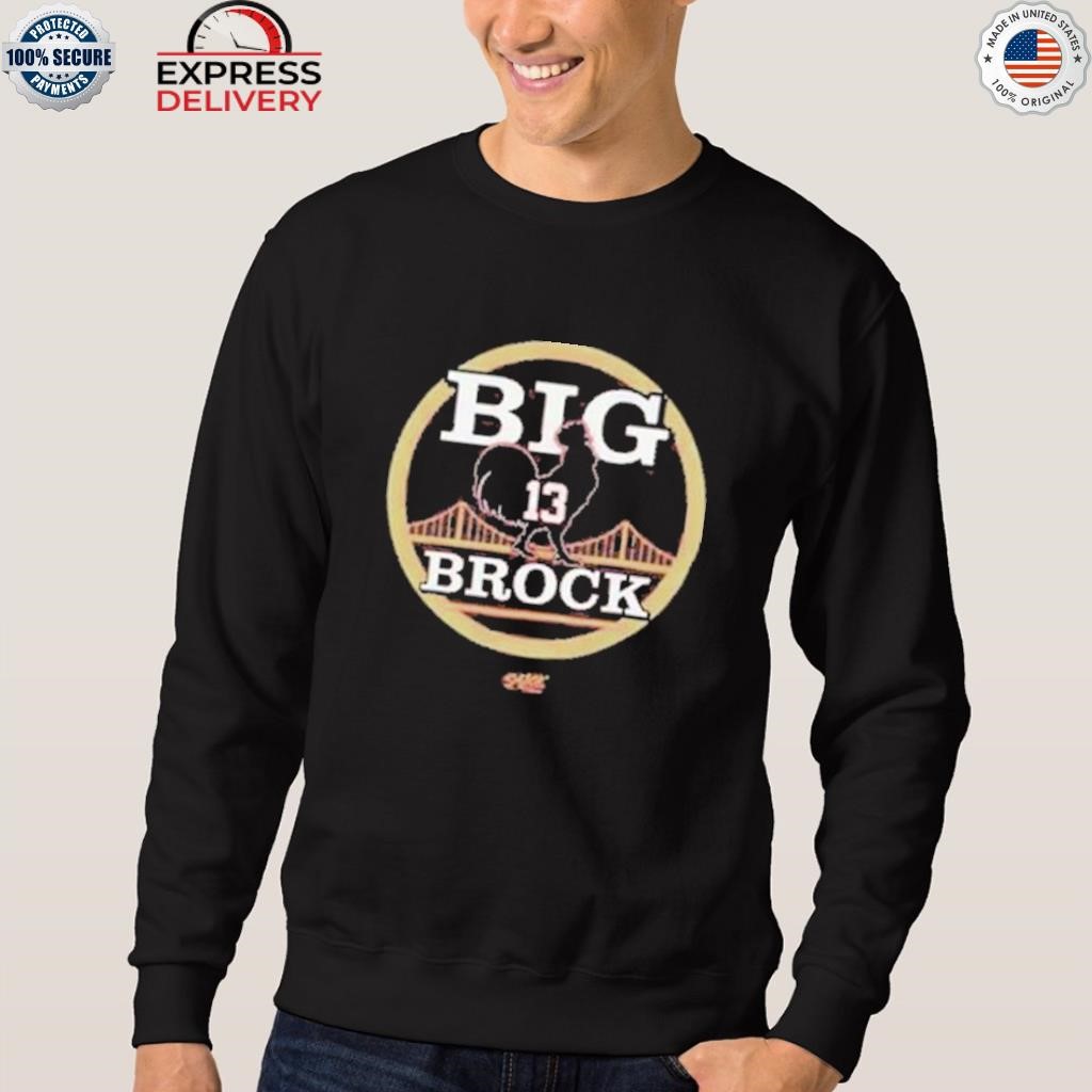 Big cock brock san francisco football shirt, hoodie, sweater and