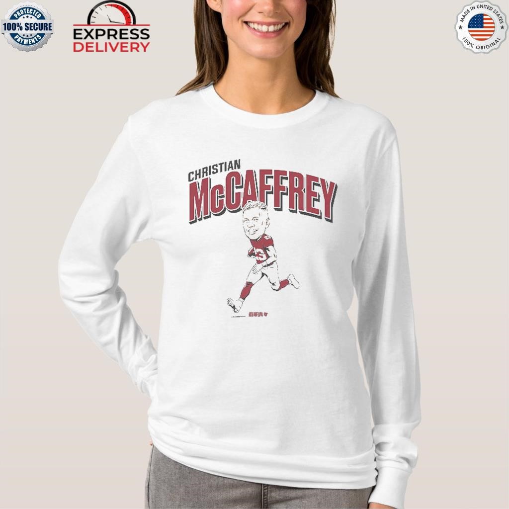 Christian mccaffrey caricature shirt, hoodie, sweater, long sleeve and ...