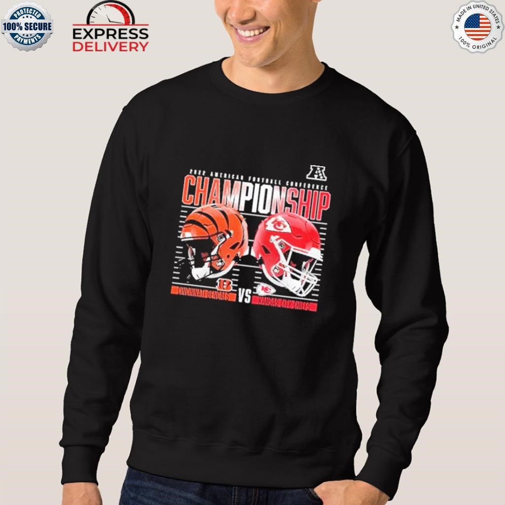 Cincinnati Bengals 2022 AFC Conference Champions shirt,Sweater, Hoodie, And  Long Sleeved, Ladies, Tank Top