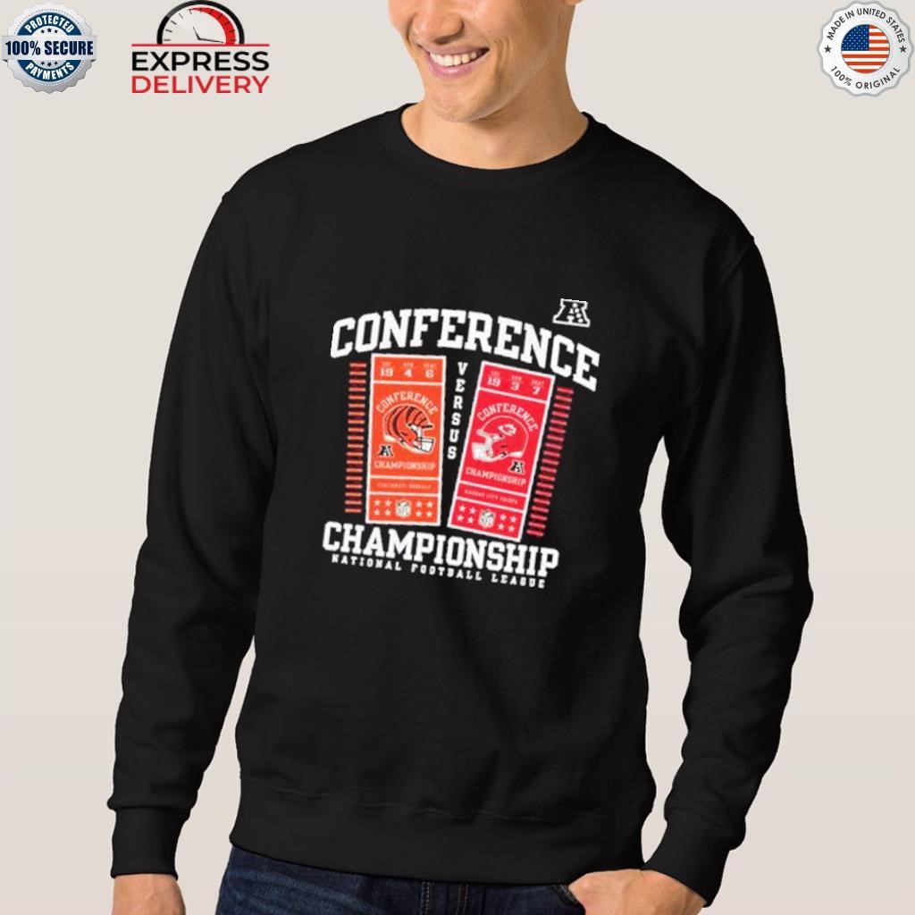 Cincinnati Bengals vs. Kansas City Chiefs AFC Championship shirts for sale;  tickets still available 