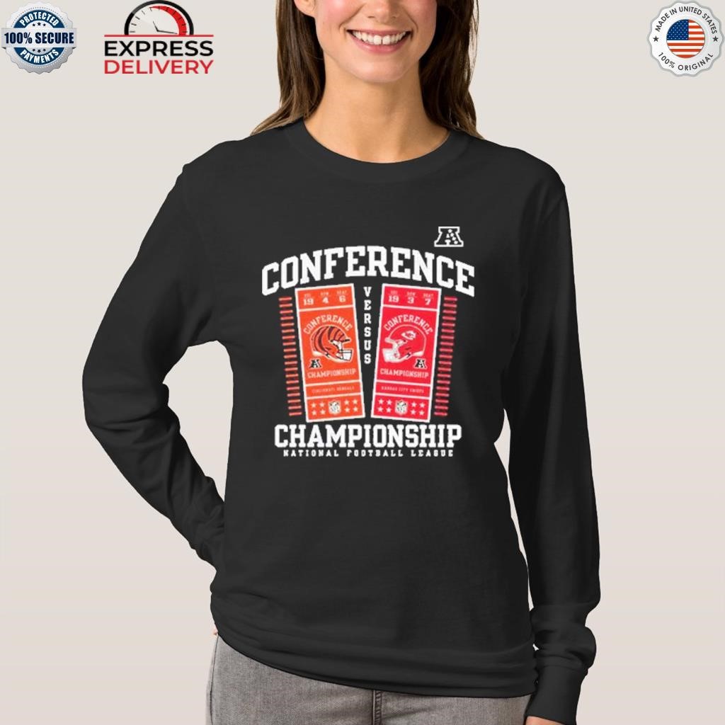 Cincinnati Bengals vs. Kansas City Chiefs AFC Championship shirts for sale;  tickets still available 